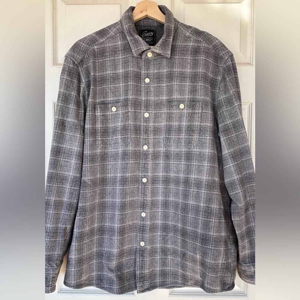 Grayers Heritage Flannels Men’s Shirt Long Sleeves Size XL